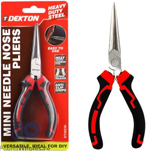 Dekton Steel Mini Needle Nose Pliers