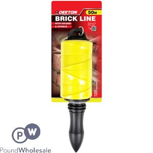 Dekton Yellow Brick Line With Holder & Spindle 50m