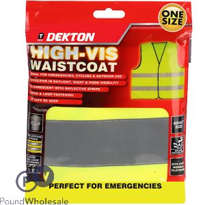 Dekton One Size Reflective High-Vis Waistcoat