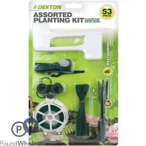Dekton Assorted Garden Planting Kit 53pc