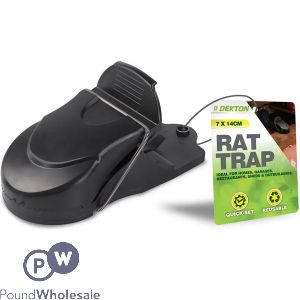 Dekton Reusable Rat Trap 7cm X 14cm