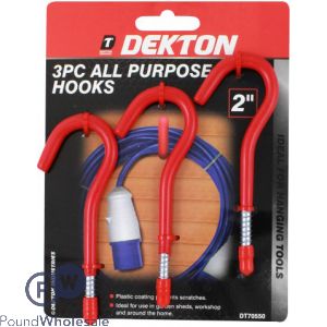 Dekton 3pc Hooks 3mm