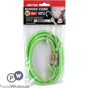 Dekton 50" X 10mm Heavy Duty Bungee Cord
