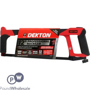 Dekton Professional Hacksaw 12&quot;