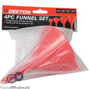 DEKTON 4 PIECE FUNNEL SET