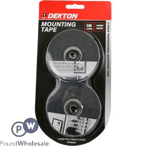 Dekton 2 Piece 5m Mounting Tape 