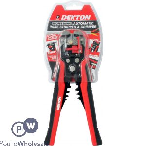 Dekton Professional Automatic Wire Stripper & Crimper