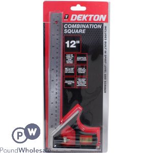 Dekton Combination Square 12"