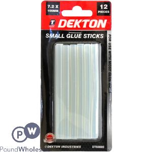 Dekton Small Glue Sticks 12 Piece