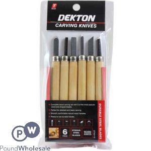 Dekton Carving Knife Set 6 Piece