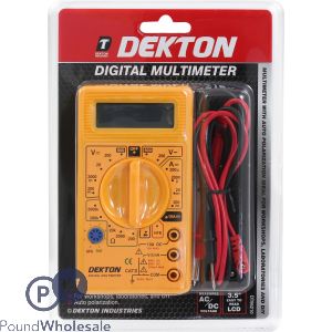 Dekton AC/DC Digital Multimeter