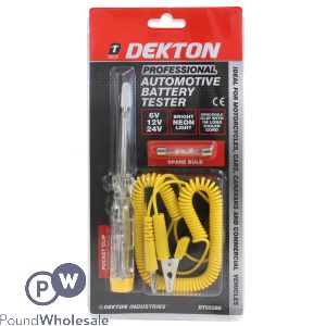 Dekton Professional Automotive Battery Tester