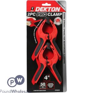 DEKTON PRO CLAMP 4&quot; 2 PACK