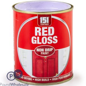 151 Red Gloss Non-drip Paint 300ml