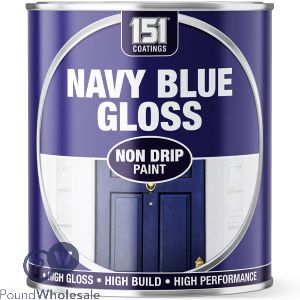 151 Navy Blue Gloss Non-drip Paint 300ml