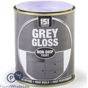 151 Grey Gloss Non-drip Paint 300ml