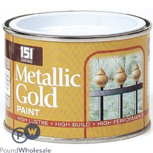 151 Metallic Gold Paint 180ml