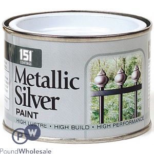 151 METALLIC SILVER PAINT 180ML