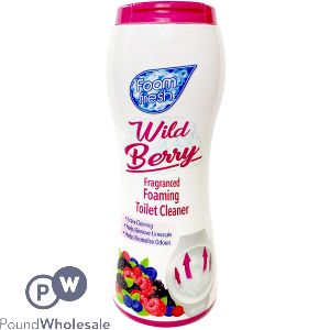 Foam Fresh Wild Berry Foaming Toilet Cleaner 370g