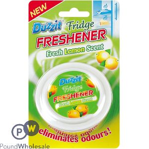 Duzzit Fresh Lemon Oval Fridge Freshener