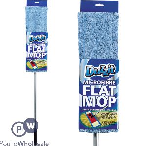 DUZZIT EXTENDING MICROFIBRE FLAT MOP 94CM