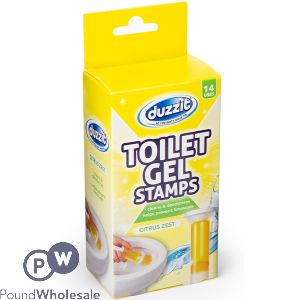 Duzzit Citrus Zest Toilet Gel Stamps 14 Uses