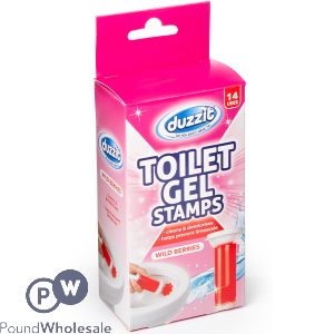 Duzzit Wild Berries Toilet Gel Stamps 14 Uses