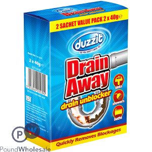 Duzzit Drain Away Sachets 2 X 40g