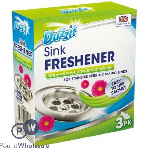 DUZZIT SINK FRESHENER 3 PACK