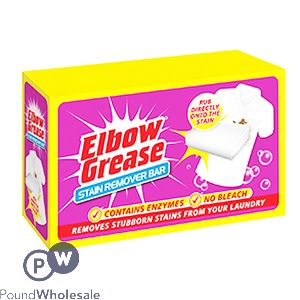 ELBOW GREASE SOAP STAIN REMOVER BAR 100G