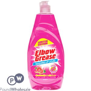 Elbow Grease Pink Washing Up Liquid 600ml