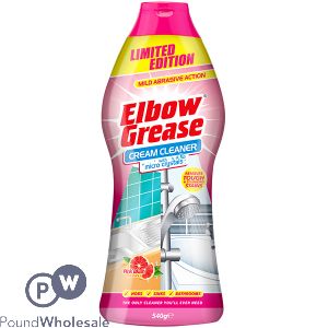 ELBOW GREASE PINK MICRO CRYSTALS CREAM CLEANER 540G