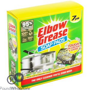 ELBOW GREASE SOAP PADS 7 PACK