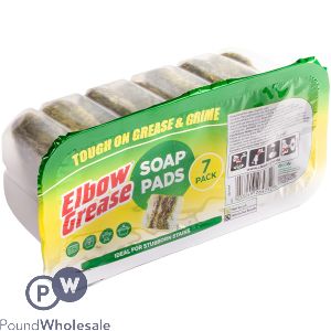 Elbow Grease Soap Pads 7 Pack CDU