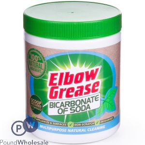 ELBOW GREASE NATURAL BICARBONATE OF SODA 500G