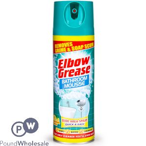 Elbow Grease Lemon Bathroom Mousse 400ml