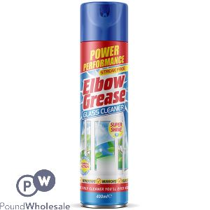 Elbow Grease Glass Cleaner 400ml