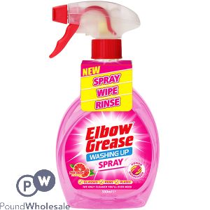 Elbow Grease Pink Blush Washing Up Spray 500ml