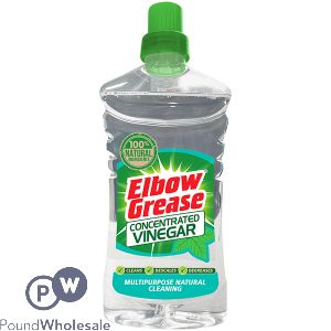 Elbow Grease Multipurpose Natural Cleaning Concentrated Vinegar 750ml