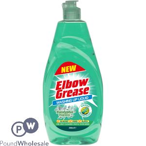 Elbow Grease Eucalyptus Washing Up Liquid 600ml