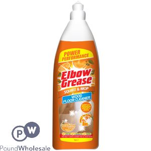 Elbow Grease Squirt & Mop Orange Blast Wood Floor Cleaner 1l