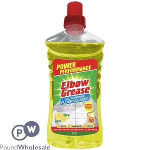 Elbow Grease Lemon Fresh All Purpose Floor Cleaner Concentrate 1l