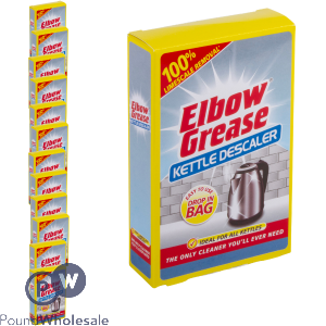 Elbow Grease Drop-In Bag Kettle Descaler 75g Clipstrip