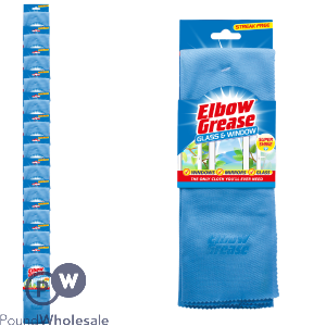Elbow Grease Glass & Window Cloth Clipstrip