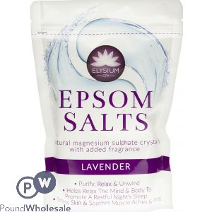 ELYSIUM SPA EPSOM SALTS LAVENDER 450G