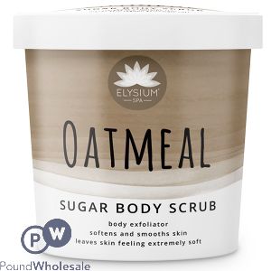 Elysium Spa Oatmeal Sugar Body Scrub 200g