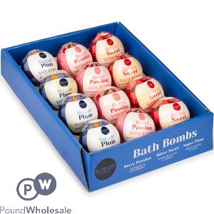 Elysium Spa Bath Bombs 150g Cdu Assorted