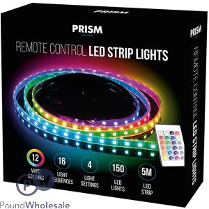 Prism Remote Control Led Strip Lights 5m