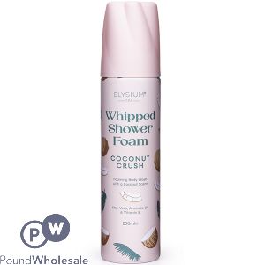 Elysium Spa Whipped Shower Foam Coconut Crush Body Wash 250ml