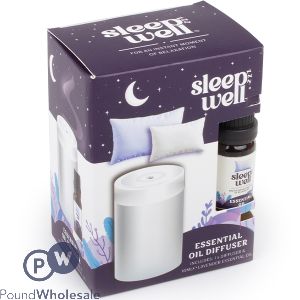 Sleepzzz Well Essential Oil Diffuser With Lavender Oil 10ml